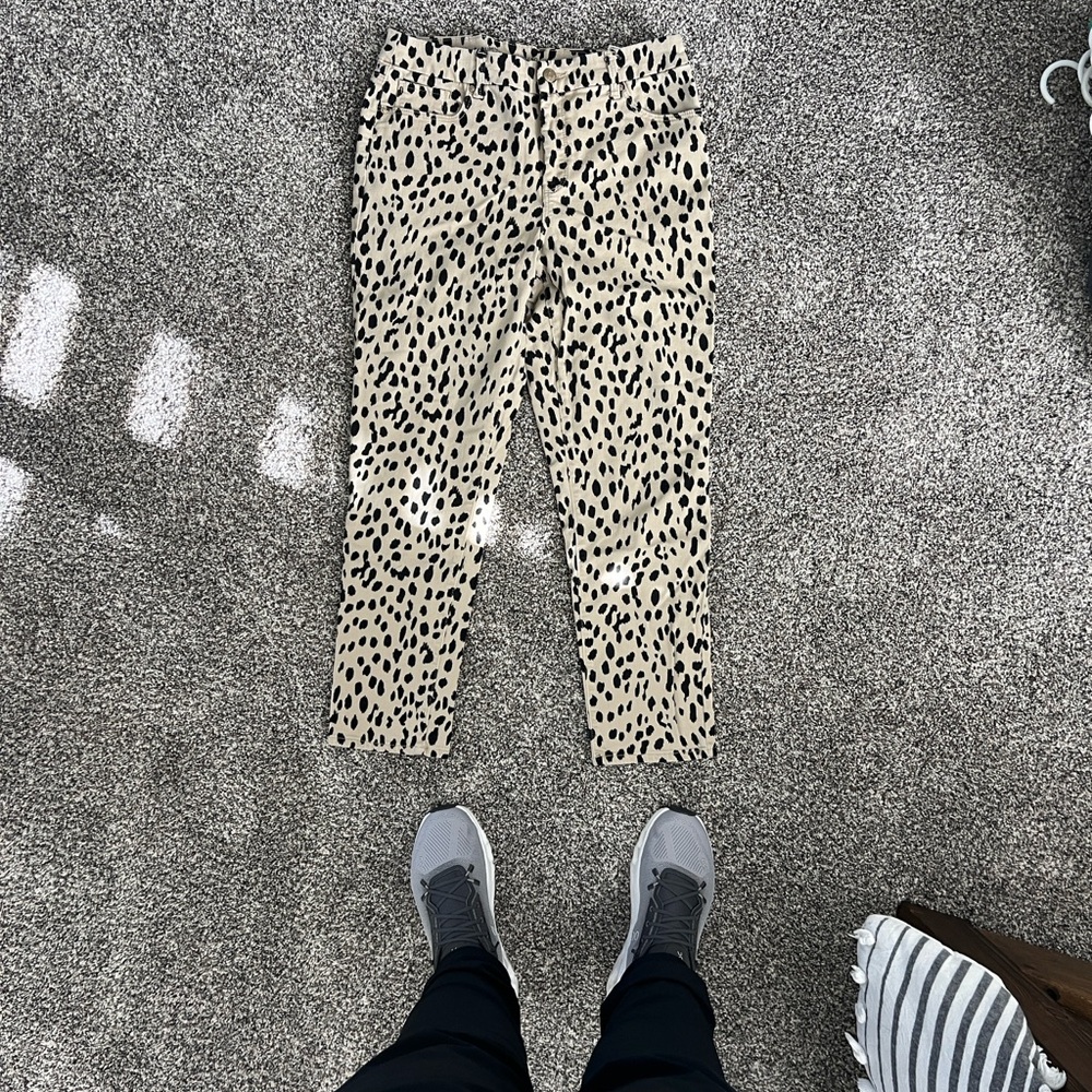 Stylish Leopard Print Women's pants